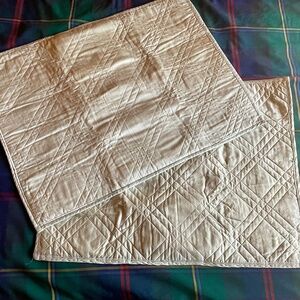 Anne Marie Quilted Std. Shams (Pair), Eucalyptus Color EUC